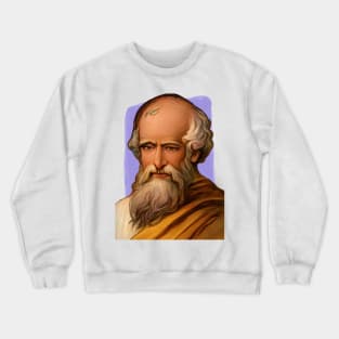 Greek Mathematician Archimedes illustration Crewneck Sweatshirt